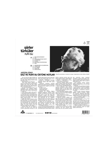 Ruhi Su - Şiirler Türküler Plak