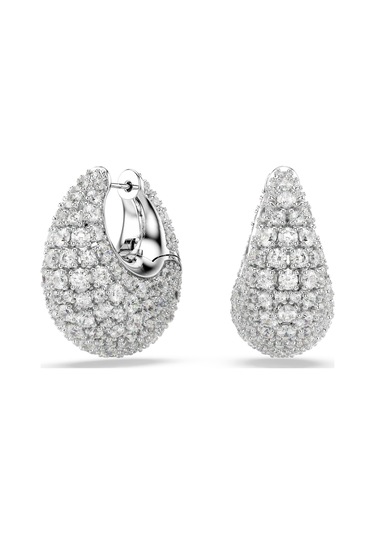 5732281 Swarovski Küpe Sublıma:pe L Whıte/rhs Metalik