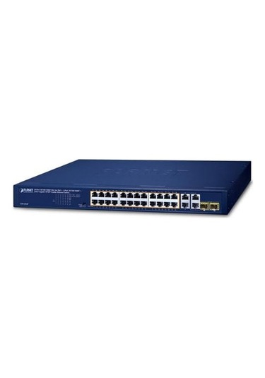 Planet PL-GSW-2824P 24 Port Gigabit 2 Port SFP 250Watt PoE+ Switch