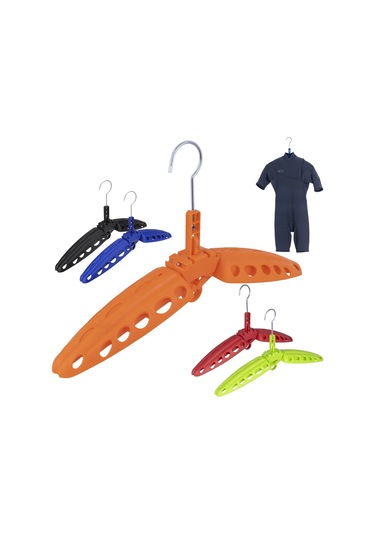 Sones Islak Elbise Askısı Kalınlaştırılmış Çok Amaçlı Katlanır Kurutma Rafı Kırmızı