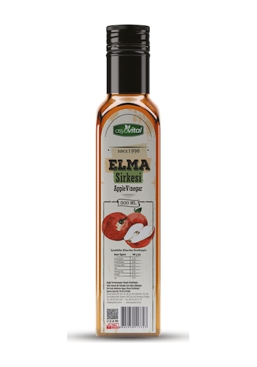 Asya Vital Elma Sirkesi 500 ML