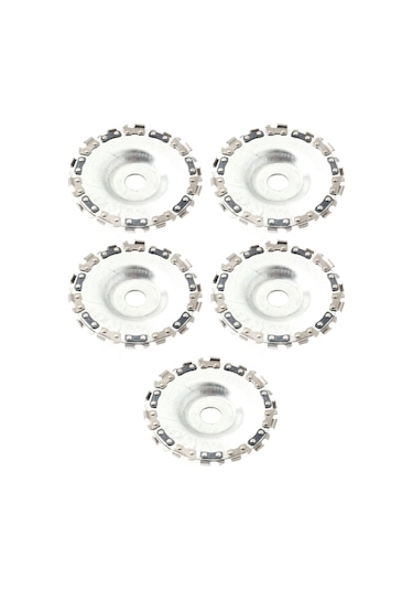 Lemestar 5'li Set Yüksek Performanslı Metal Ve Ahşap Kesme Diskleri - Çok Amaçlı Açılı Taşlama Makinesi Uyumlu