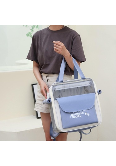 Homyl Evcil Hayvan Taşıyıcı Sırt Çantası Oxford Kumaş