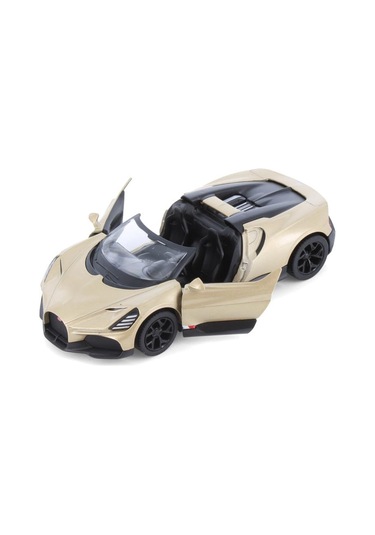 Kinsmart Bugatti Mistral Çek Bırak Metal Lisanslı Araç Çek Bırak Özellikli