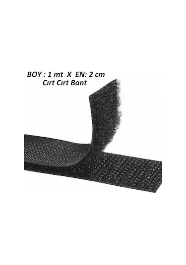 1 Metre Cırt Cırtlı Bant - Cırt Bant - Cırt Cırt Band - En : 2Cm (270302123)