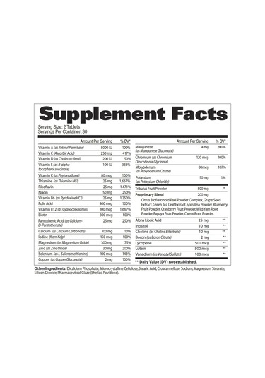 Gat Sport Erkekler İçin Multivitamin + Testo Booster 60 Tablet