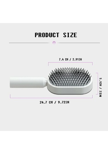 Jl 3D Hava Yastıklı Kendi Kendini Temizleyen Saç Fırçası