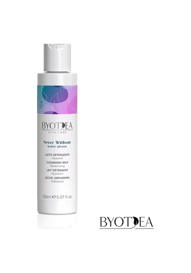 Byotea Never Without Shea Aloe Vera B5 E Vitamini Nemlendirici Yüz Temizleme Sütü 150ml