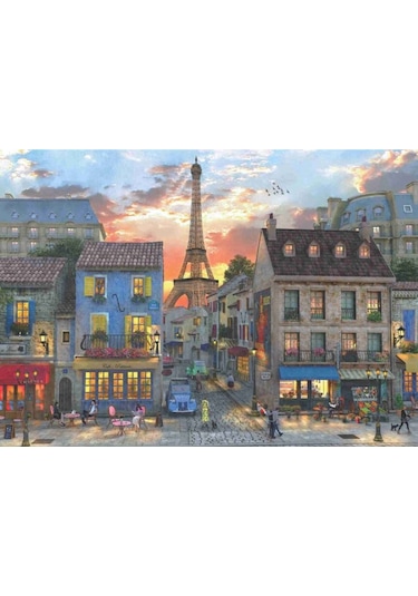 Anatolian 3000 Parça Paris Sokakları Puzzle