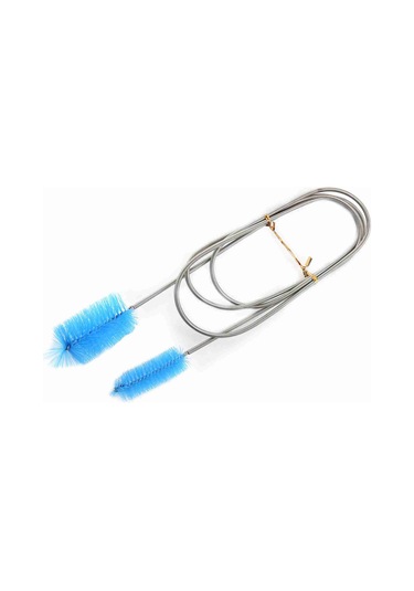 Ruicoo Stahlfeder Aquarium Boru Temizleme Fırçası - Çift Uçlu, 9-35mm Çapı, Su Pompa/filtre Temizliği Mavi