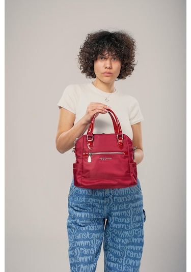 Ççs Kadın 17894 Omuz Ve Sırt Çantası Bordo