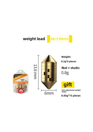 Mufunye Hızlı Ayar Özelliği İle Olçülü Ağırlık 2.0g , İki Kollü Kayışlı, Misina Zarar Vermeyen, 3 Adet Kutulu Balıkçılık Aksesuarı + Mikro Ayar Yastığı Hediyesi