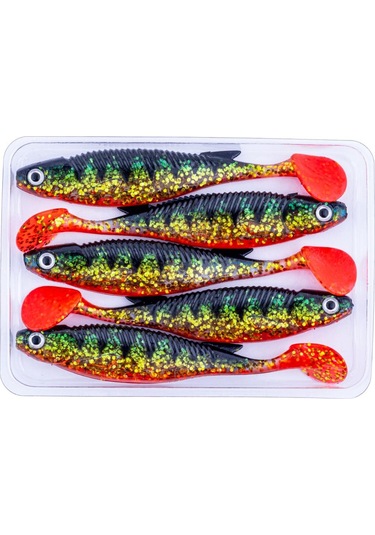 Silikon Balık - 10g 100mm - Fishack Predatorx - Uv Boyalı - Strike