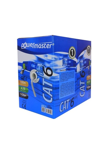 Powermaster Cat6 100 Metre Ethernet Network Kablosu