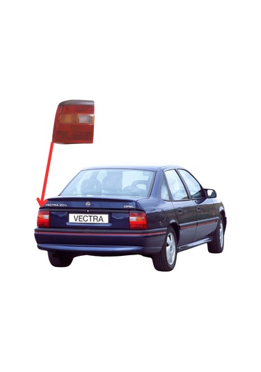 Opel Vectra A Depo Marka Arka Sol Stop Şeritli 93/95