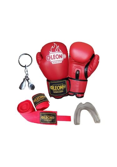 Kogam Leon Blade Training Boks Eldiveni, Bandaj Dişlik Anahtarlık Seti (465650729)