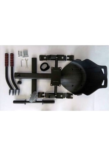 Hoverkart Elektrikli Kaykay Koltuk Smart Scooter Aparat Siyah Işıkşız Teker