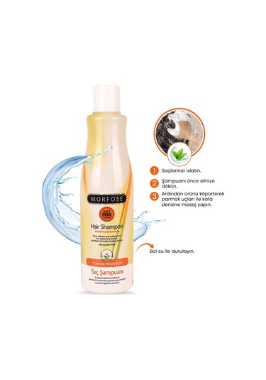 Morfose Tuzsuz Şampuan 500 ML