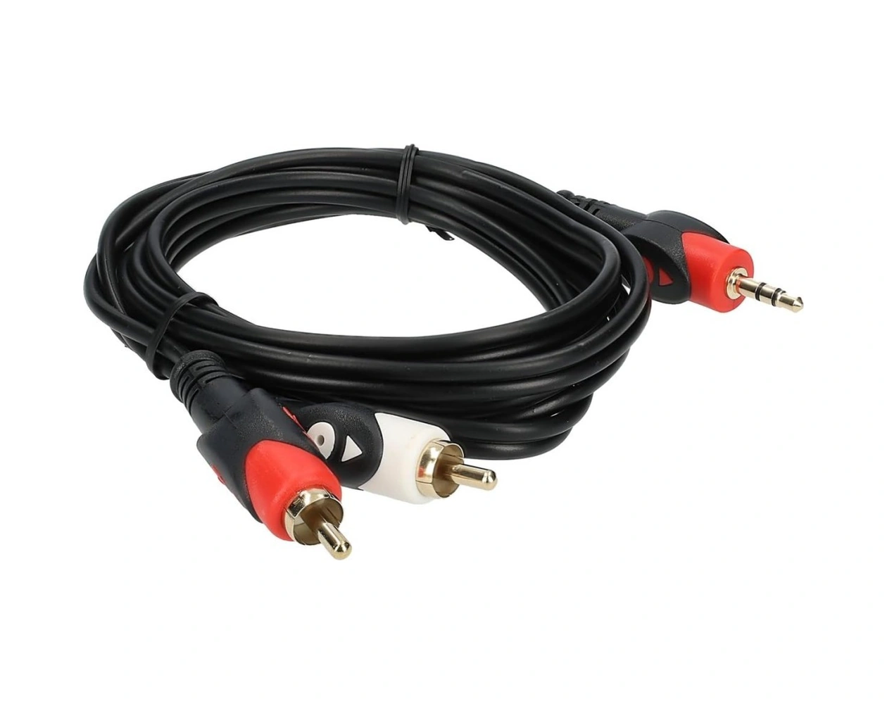 Primex Px-aux3r 3.5mm Aux Rca Ses Kablosu, 3 Metre Aux Ses Sistemi Kablosu, Aux Rca Ses Kablosu