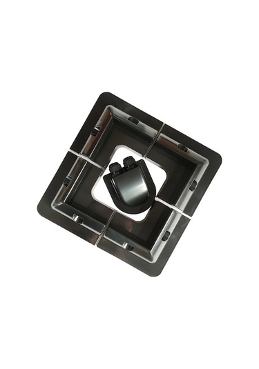 Trendooze Sunshine022 Rv Güneş Paneli Bağlantı Braketi Seti Çift Portlu Yat Karavan Aksesuarları İçin