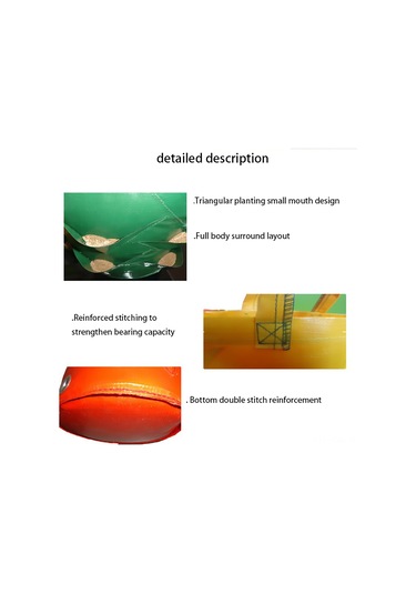 Suofeng Evde Kullanım İçin Pratik 3 Galon Asma Çiçek Torbası - Yüksek Dayanıklı Pe Malzeme, 2 Kulplu, Yeşil/turuncu/sarı Seçenekli