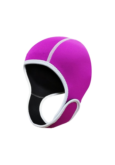 Suntek Scuba Diving Hood 2mm Neopren Dalış Wetsuit Kırmızı Kırmızı