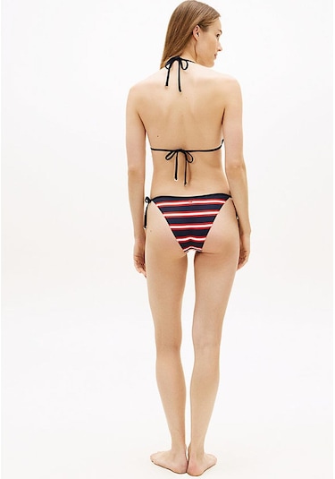 Tommy Hilfiger Kadın V String Side Bikini Altı-14785 Lacivert