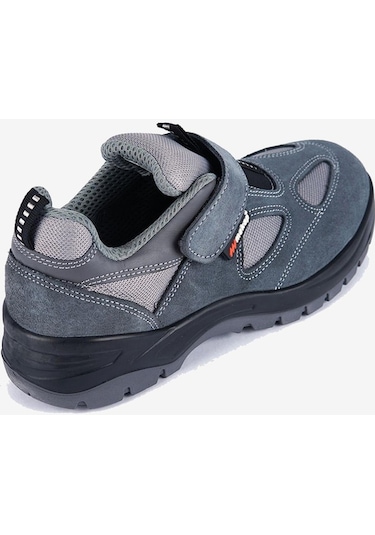Mekap Jupiter 157-01 S1 Gri Süet Çelik Burunlu İş Ayakkabısı