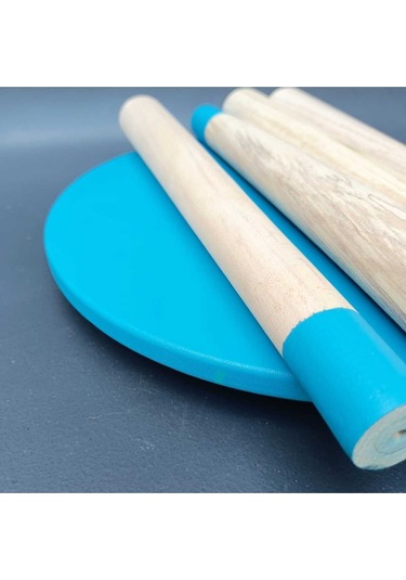 Na Neşeli Ahşap Ahşap Çocuk Taburesi. Çocuk Sandalyesi. Çalışma Masası .renkli Çocuk Odası Sehpa Çiçeklik Ev Dekoru Açık Mavi