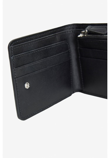Erkek Siyah Deri Cüzdan Siyah