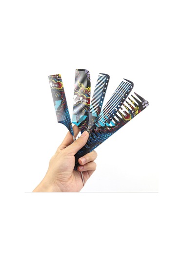 Qingmipy Erkek Ve Kadınlar İçin Profesyonel Saç Kesim Tarağı - Ll04 Çift Yüzeyli Kısa Saç Şekillendirme Aracı