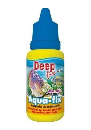 Deep Fix Aquafix Akvaryumlar İçin Su Düzenleyici 50 ML