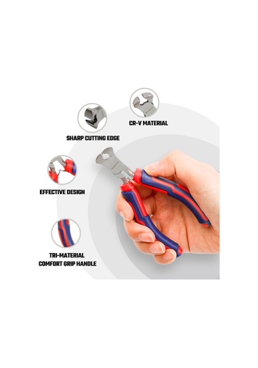 Workpro Wp231098 100mm Cr-v Elektronikçi Profesyonel Mini Tepe Keski Fr Wp231098