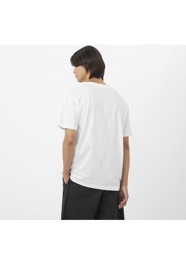 Salomon Logo Rx Tee M Whıte Erk T-shırt Lc2527400 Beyaz