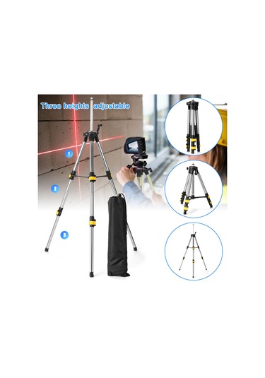 Maiyame 1.2 Metre Ayarlanabilir Paslanmaz Çelik Sehpa Ayağı - Balonlu Denge Göstergeli 112 Karakter