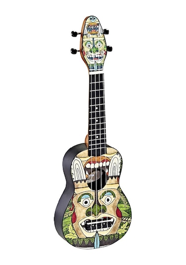 Ortega K2-Tm Keiki Sopranino Ukulele Set Totem