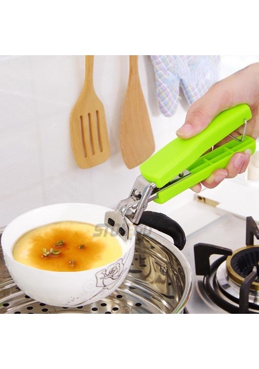 Pembe Sıcak Bulaşık Plaka Kase Klip Kelepçe Tutucu Güveç Tava Kase Tutucu Kolu Plaka Maşa Çeşitli Konteyner Boyutları İçin Mutfak Aletleri Pembe