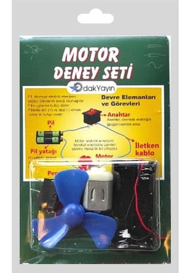 Odak Hobi Motor Deney Seti