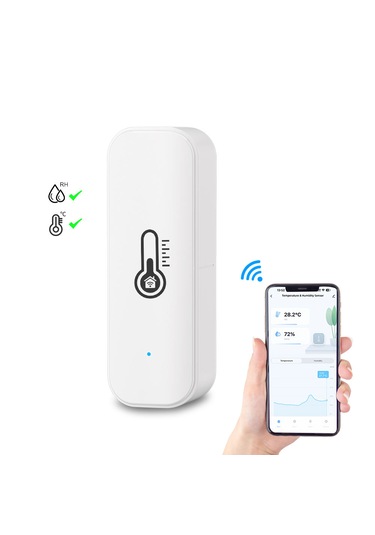 Bv0220 - Tuya Uyumlu Sıcaklık Ve Nem Sensörü 0