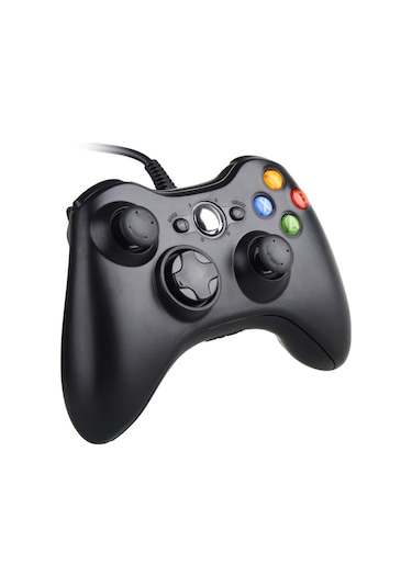 Microsoft Xbox 360 PC Kablolu Gamepad Oyun Kolu