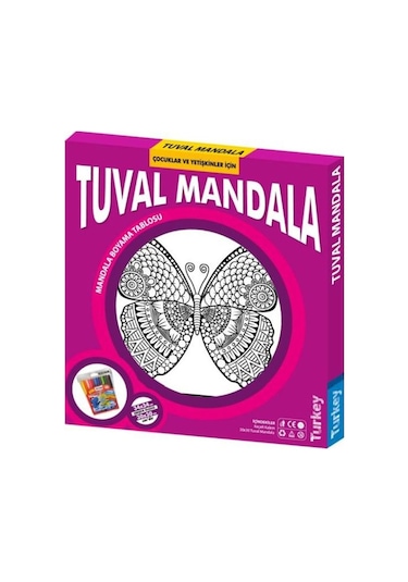 5117 Kumtoys Tuval Mandala