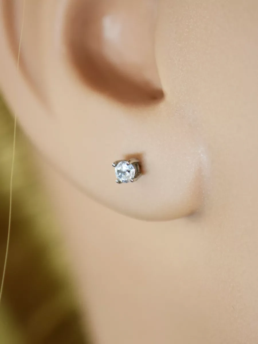 Serebranyj Dom Gençler İçin 925 Ayar Gümüş Küpeler 61402284 Diğer