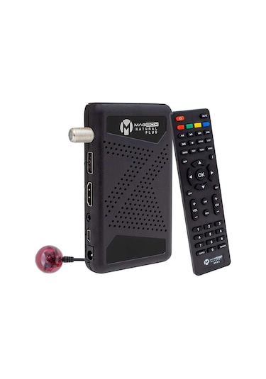 Magbox Natural Plus Tkgsli + USB Mini Full HD Uydu Alıcısı