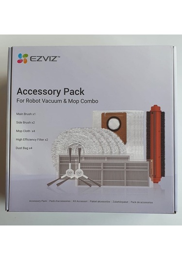 Rs2o Pro Aksesuar Paketi Ana Fırça-yan Fırçalar-yüksek Verimli Filtre-mop Bezleri-çöp Torbaları Mop Cloth