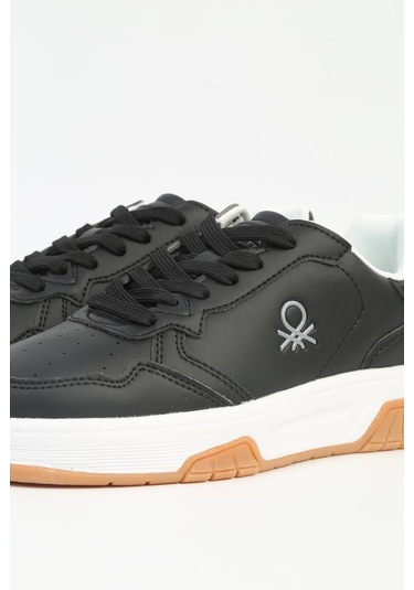 Benetton 11220 İthal Memory Foam Unisex Spor Ayakkabı 267800001813 01 Siyah Siyah