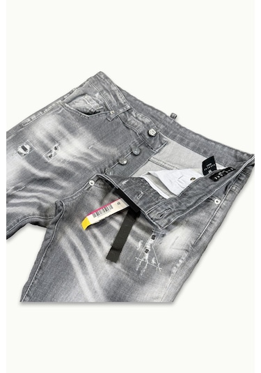Barmore Holy Moly Grey Wash Jean Gri