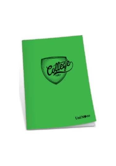 Çınar College 40 Yaprak Çizgili A4 Okul Defteri Plastik Kapak