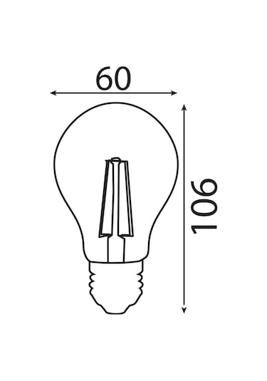 Horoz 10w Rustik Led Ampul E-27 3000k Günışığı