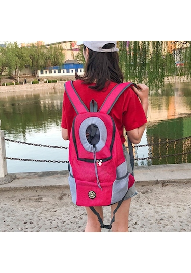 Jokmae Mavi Orta Boy Köpek Sırt Çantası