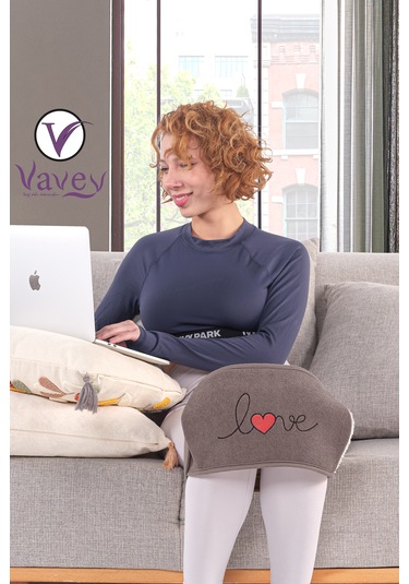 VAVEY Termojel Hediyeli Yeni Nesil Sıcak Soğuk Regl Kemeri Love Kahve